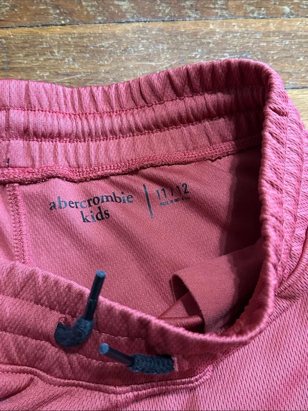 Abercrombie Kids Boy’s Light Brick Red Athletic Shorts, Sz 11/12
